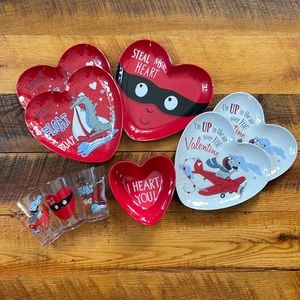 Valentine’s Day Pottery Barn Kids dinner set
